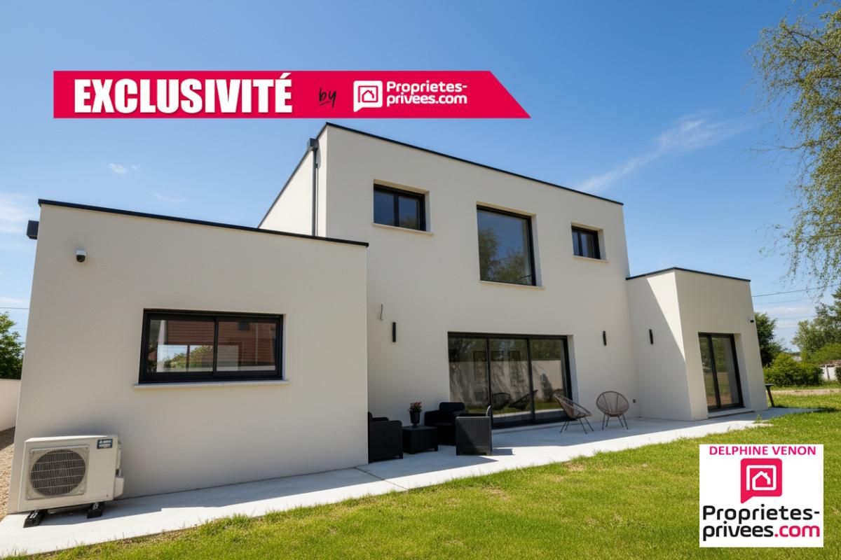 Exclusivité - Maison  contemporaine  classe énergie A avec de belles prestations à Chateauneuf Sur Loire