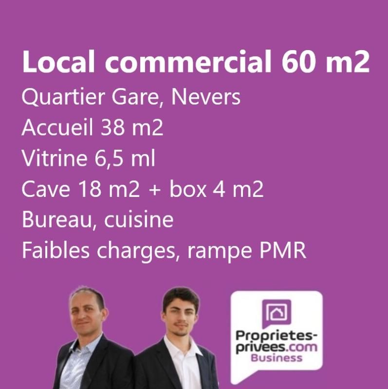 NEVERS LOCAL COMMERCIAL 60 M2 - QUARTIER GARE NEVERS 1
