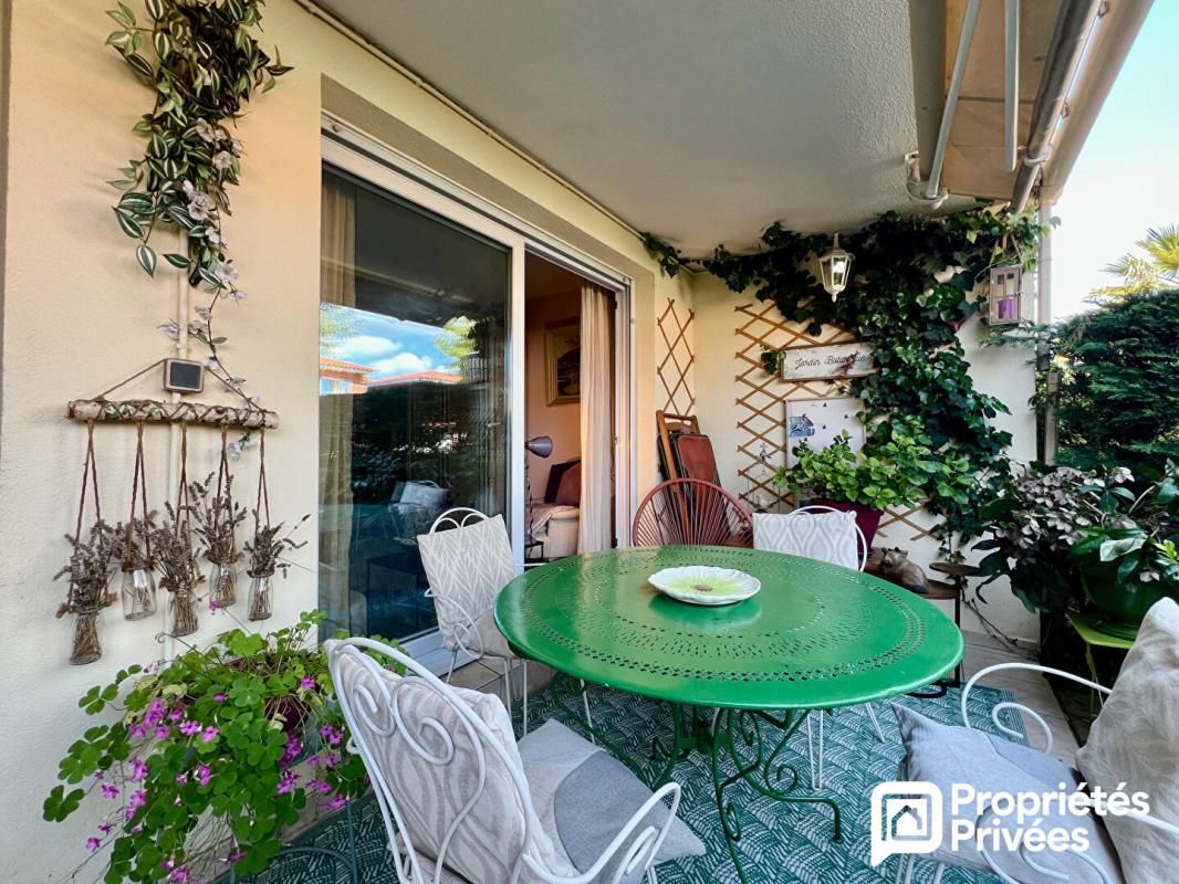 Appartement 3 pièces avec jardin, résidence avec piscine, emplacement recherché