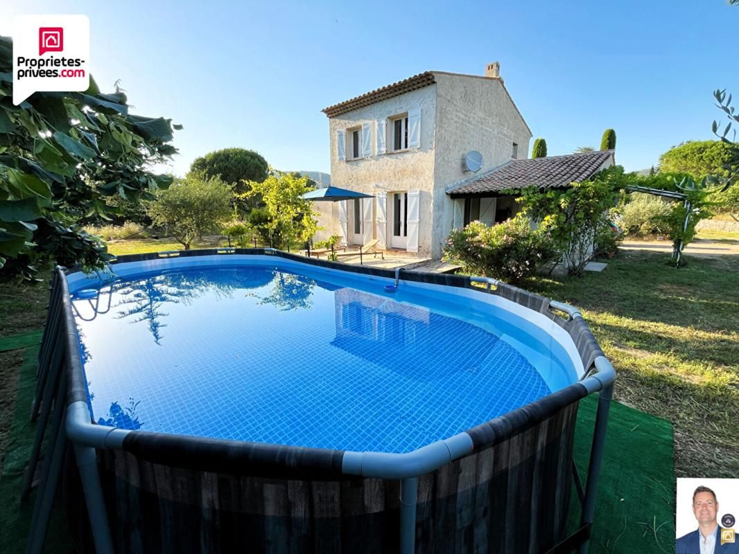SAINT-CEZAIRE-SUR-SIAGNE Maison 4 pièces120 m2 avec 2 Garages et grand terrain de 2650 m2 1