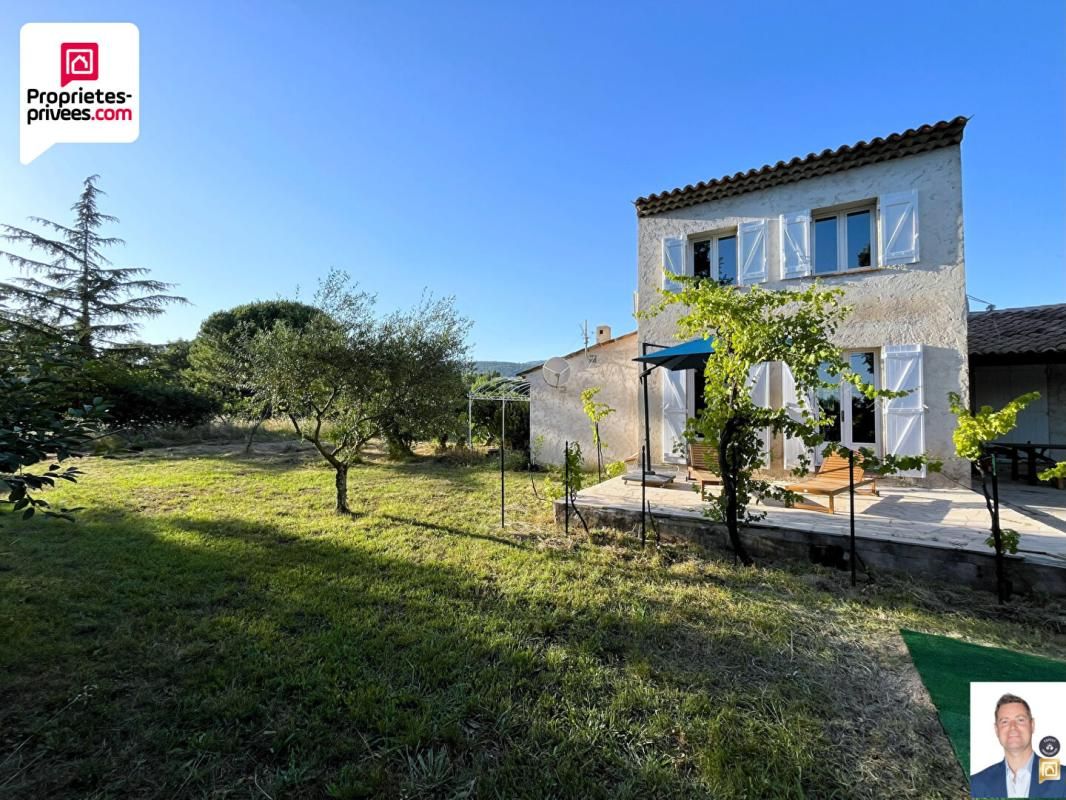 SAINT-CEZAIRE-SUR-SIAGNE Maison 4 pièces120 m2 avec 2 Garages et grand terrain de 2650 m2 3
