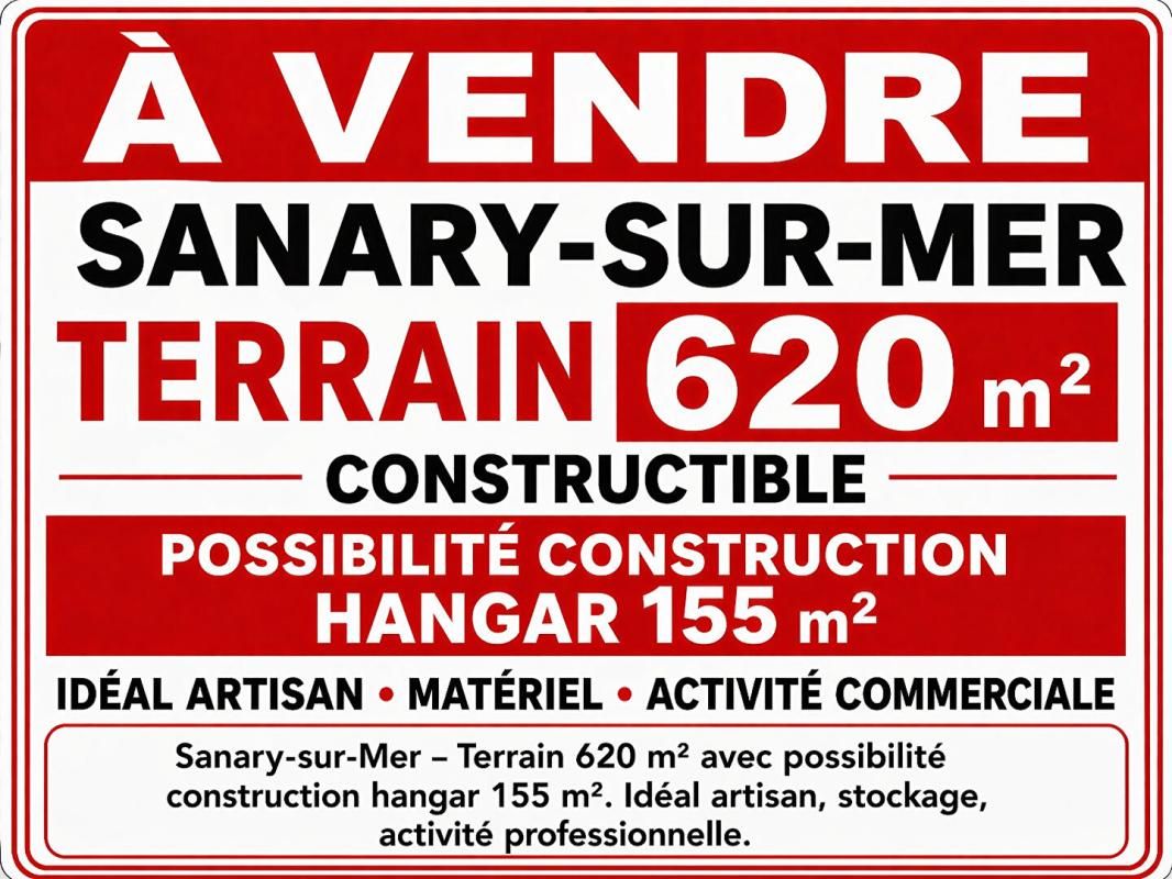 SANARY-SUR-MER Sanary sur Mer -Terrain Constructible de 620m² 1