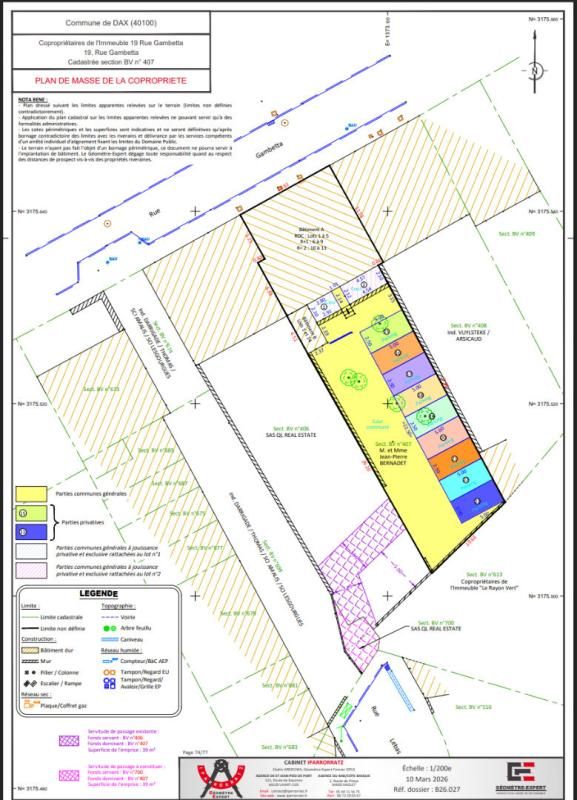 DAX LOT N°1 STUDIO DE TYPE 1 EN PLATEAU  PROCHE CENTRE VILLE DE DAX 2