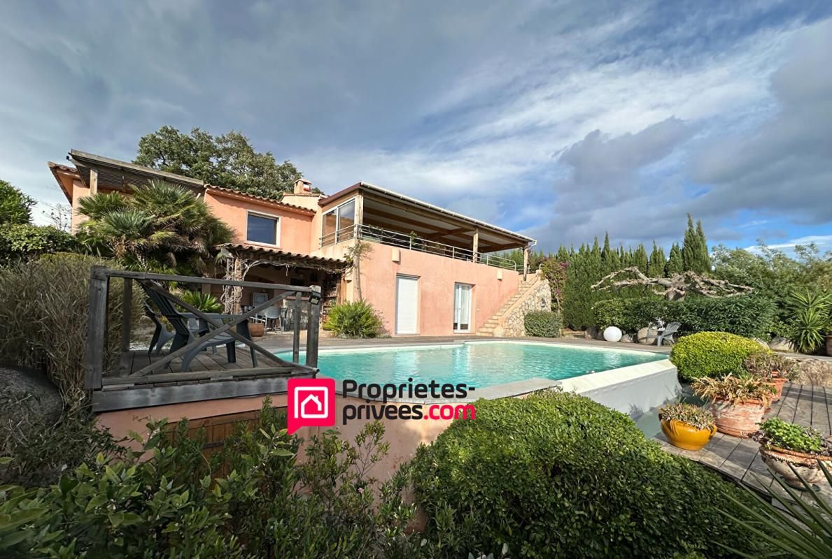 ZONZA Villa T5 avec piscine et VUE MER - 20144 STE LUCIE DE PORTO-VECCHIO  - CORSE  DU SUD - FRANCE 3