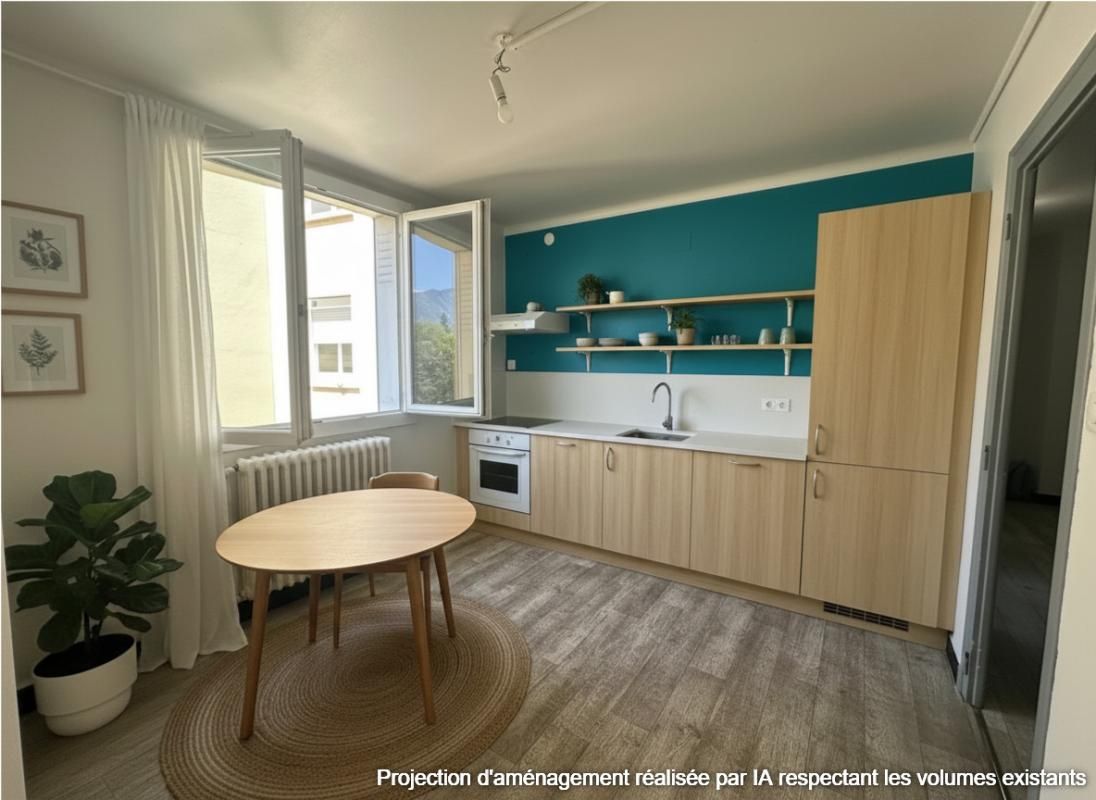 ALBERTVILLE Appartement T2 de 59 m² avec potentiel T3 3