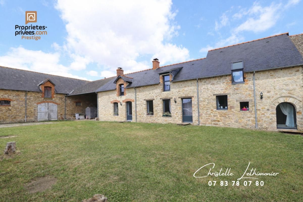 LAILLE 35890 LAILLÉ - Longère + Grange - 6 Pièces  - 169 m2 2