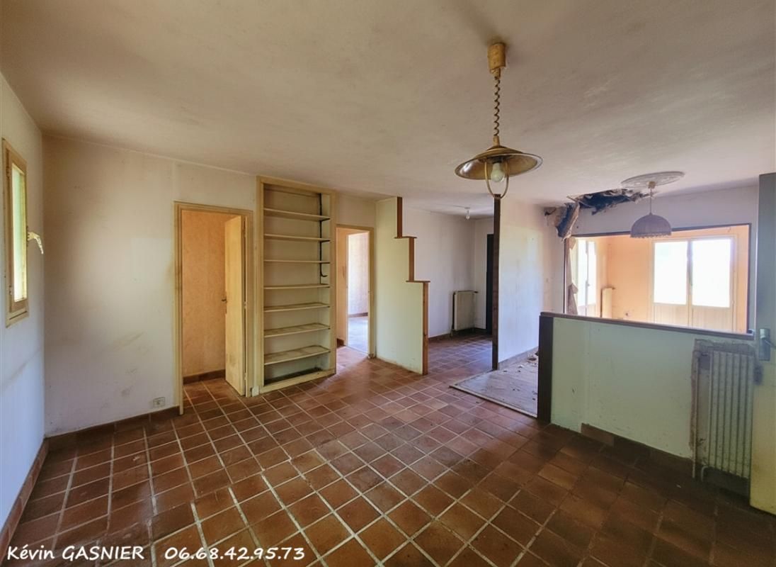 SIREUIL SIREUIL (16440) : Maison de plain pied de 109m2 + garage 4