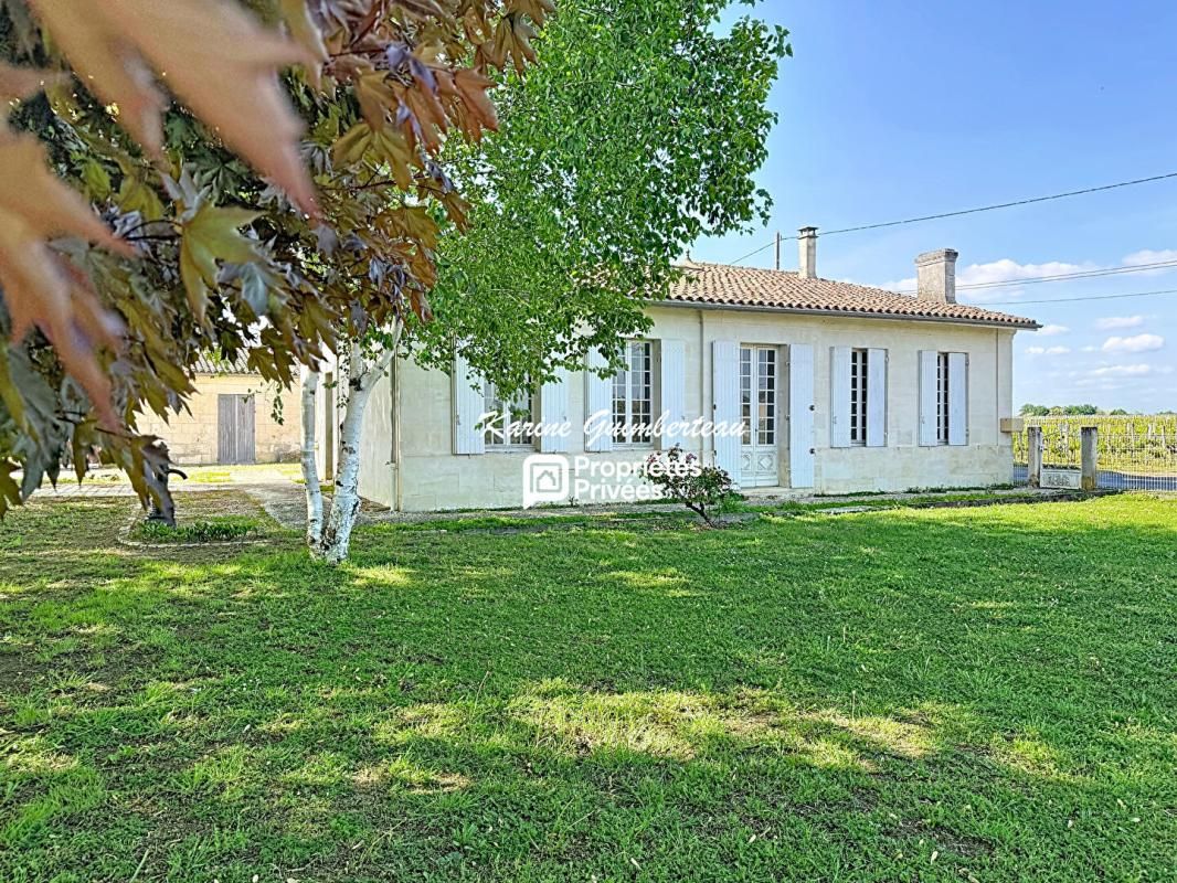 Maison en pierre Fronsadais 200 m2 + jardin