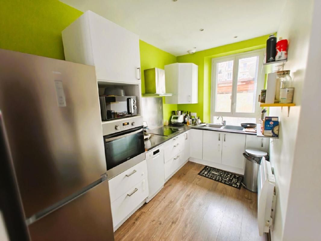 GRENOBLE Appartement T3, 2 chambres Rue Coppée DPE D 60 m² RDC surélevé investisseur primo accédant 4