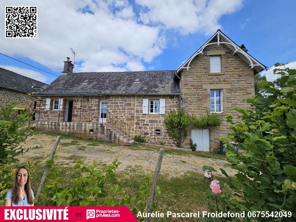BRIVE-LA-GAILLARDE EXCLUSIVITE : Maison en pierre + Grange à 5 min de Brive sur TERRAIN de 8000m² avec PUITS et RUISSEAU 1