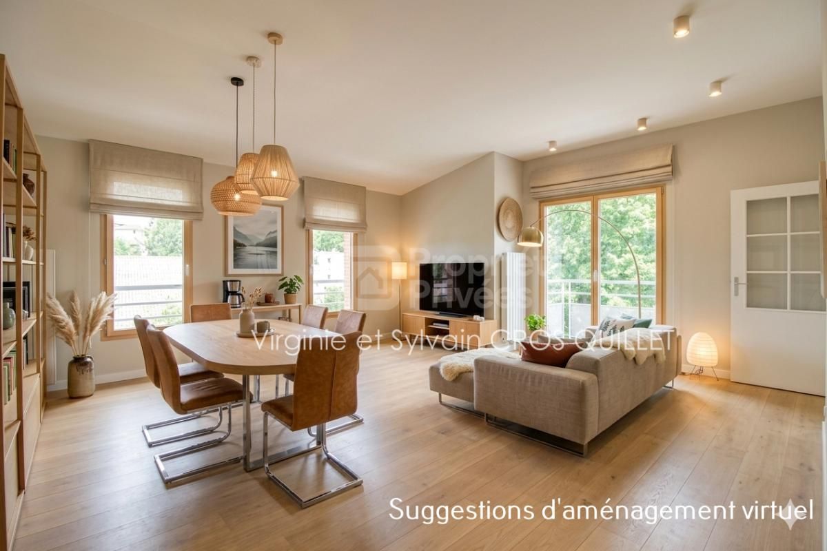 TOULOUSE T4 EX T5 107 m2 + double garage boxé CROIX DAURADE limite BONNEFOY-ROSERAIE 4