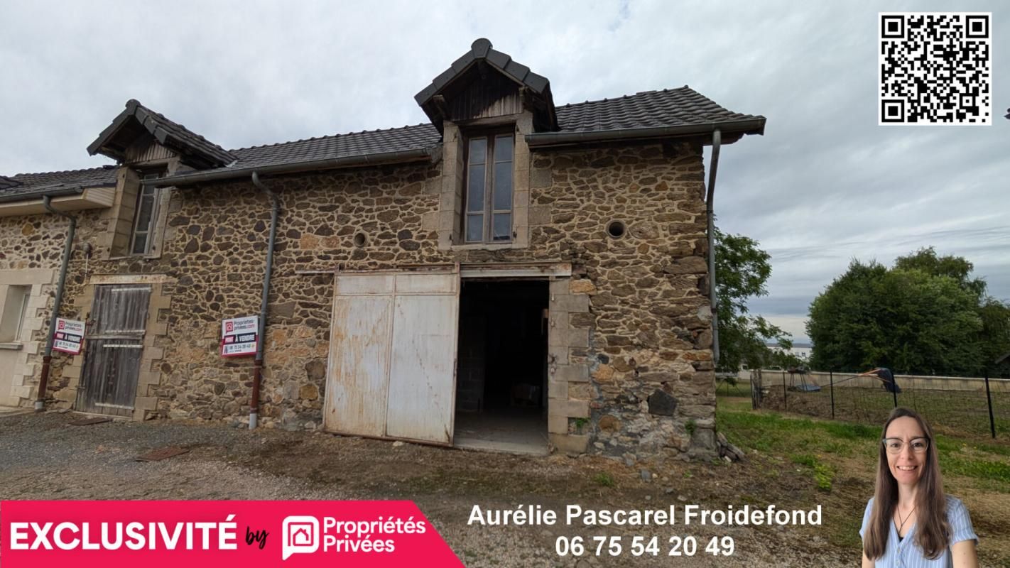 * EXCLUSIVITE * ARNAC - POMPADOUR (19230) : Grange en pierre à rénover en Maison - ENV. 140m² - terrain de 388m2 - 49 990