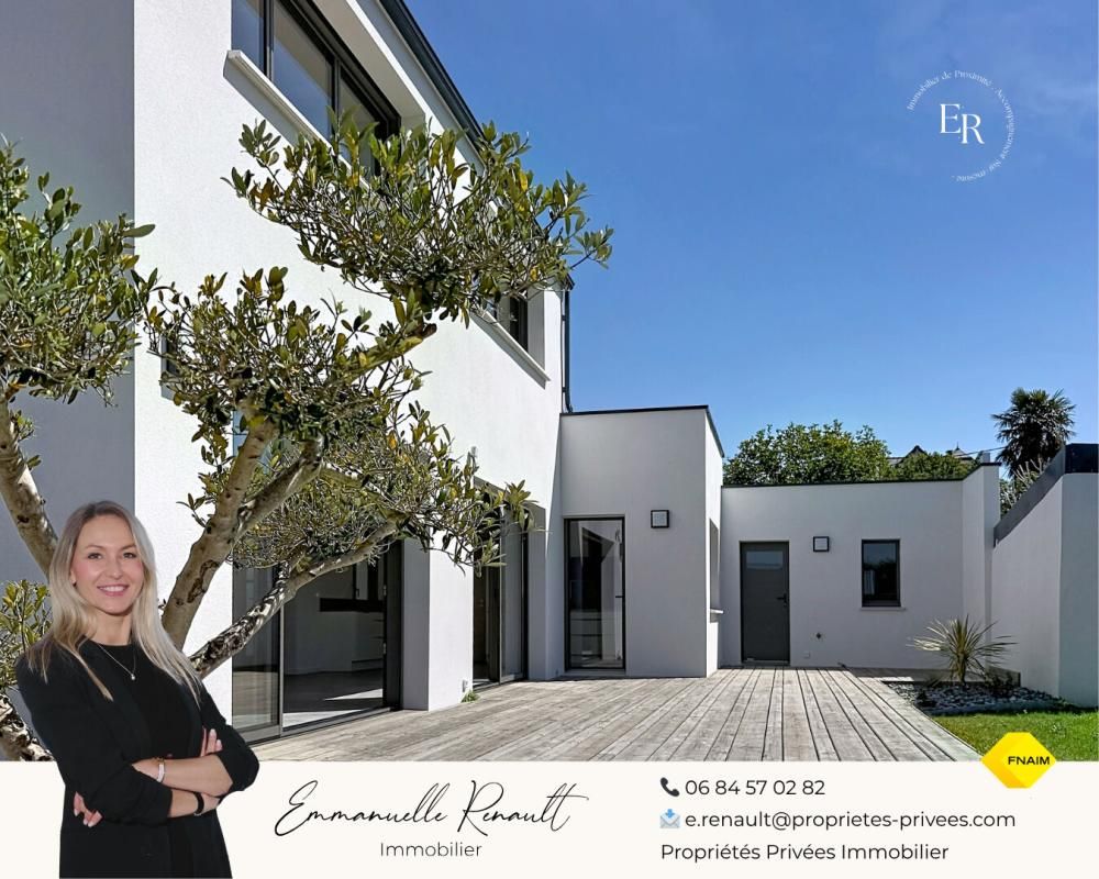 AURAY Maison contemporaine 2026 · Belle vie de plain pied · Terrain 740 m² · À pied de la gare · AURAY 1