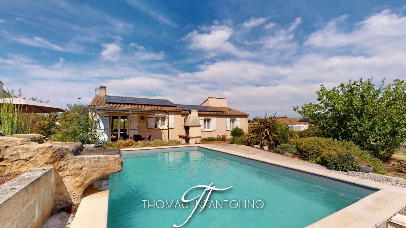 EN EXCLUSIVITE - QUARTIER BOIS DE SERRES - 4 CHAMBRES - PISCINE - CLIMATISATION - POÊLE A BOIS - PANNEAUX PHOTOVOLTAÏQUES