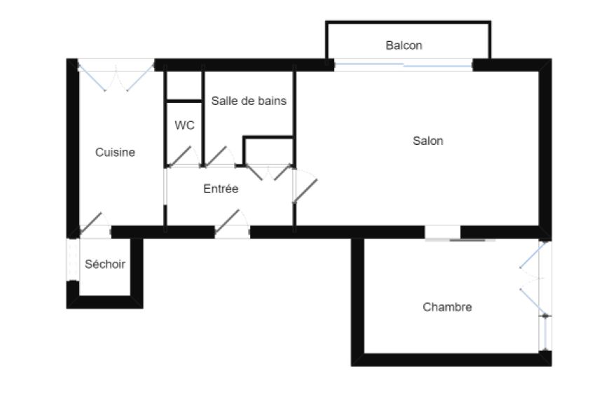 NANTES APPARTEMENT TYPE 2 NANTES BELLEVUE 4