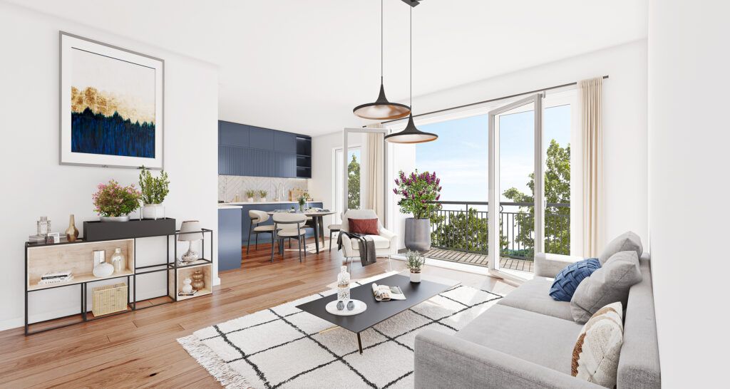 POMPONNE Appartement Pomponne 2 pièce(s) 40.93 m2 1