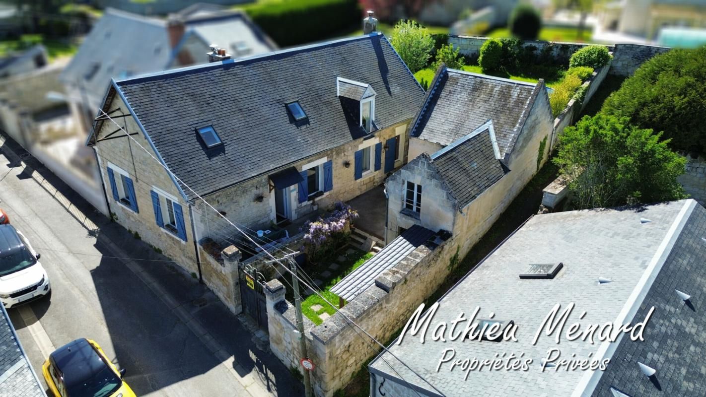 Maison rénovée avec dépendance et cour close - Charme, volumes et potentiel