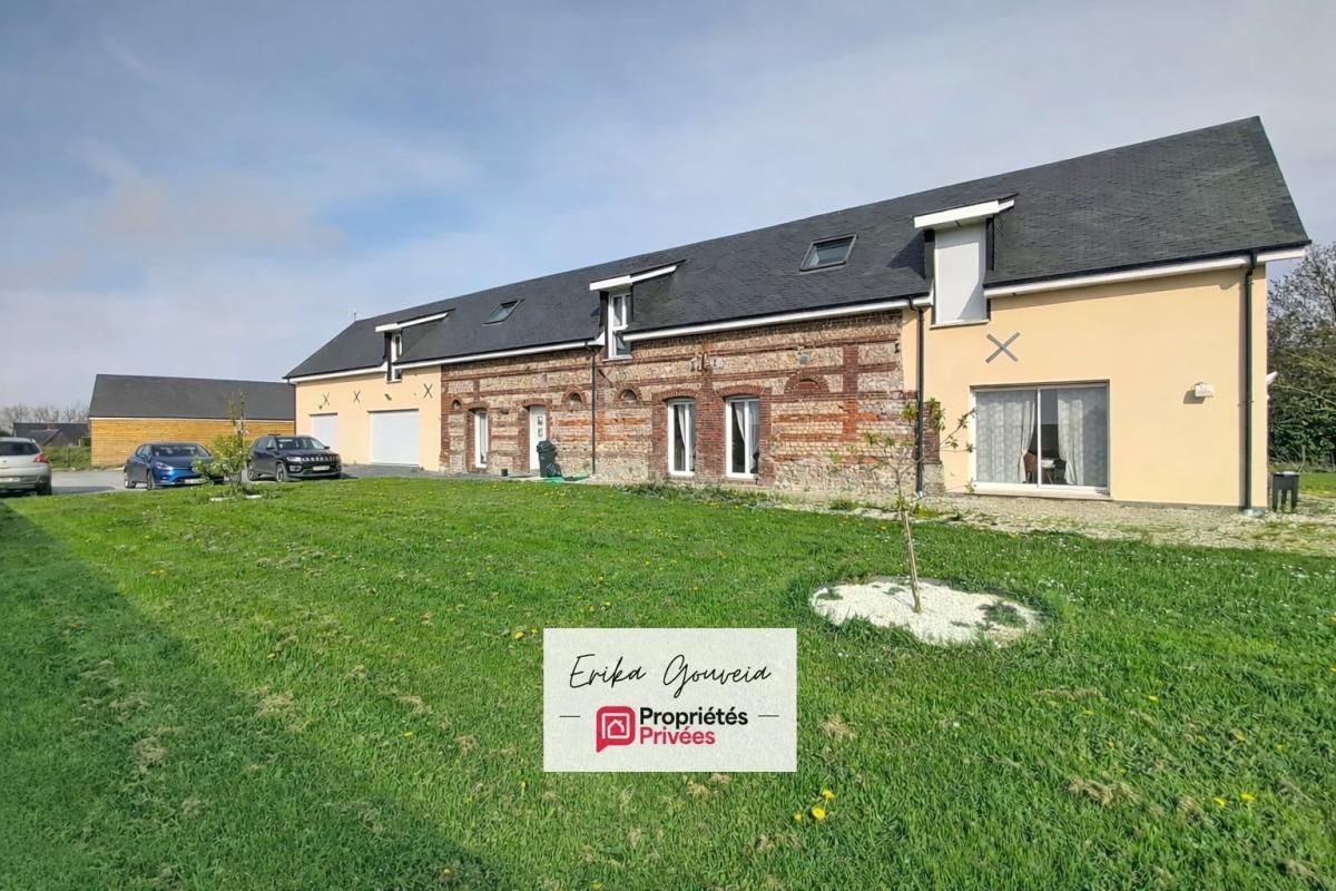 CUVERVILLE Longère 5 pièces 196 m2rénovée avec élégance  Volumes, dépendances et fort potentiel  À 9 min d'Étretat 2