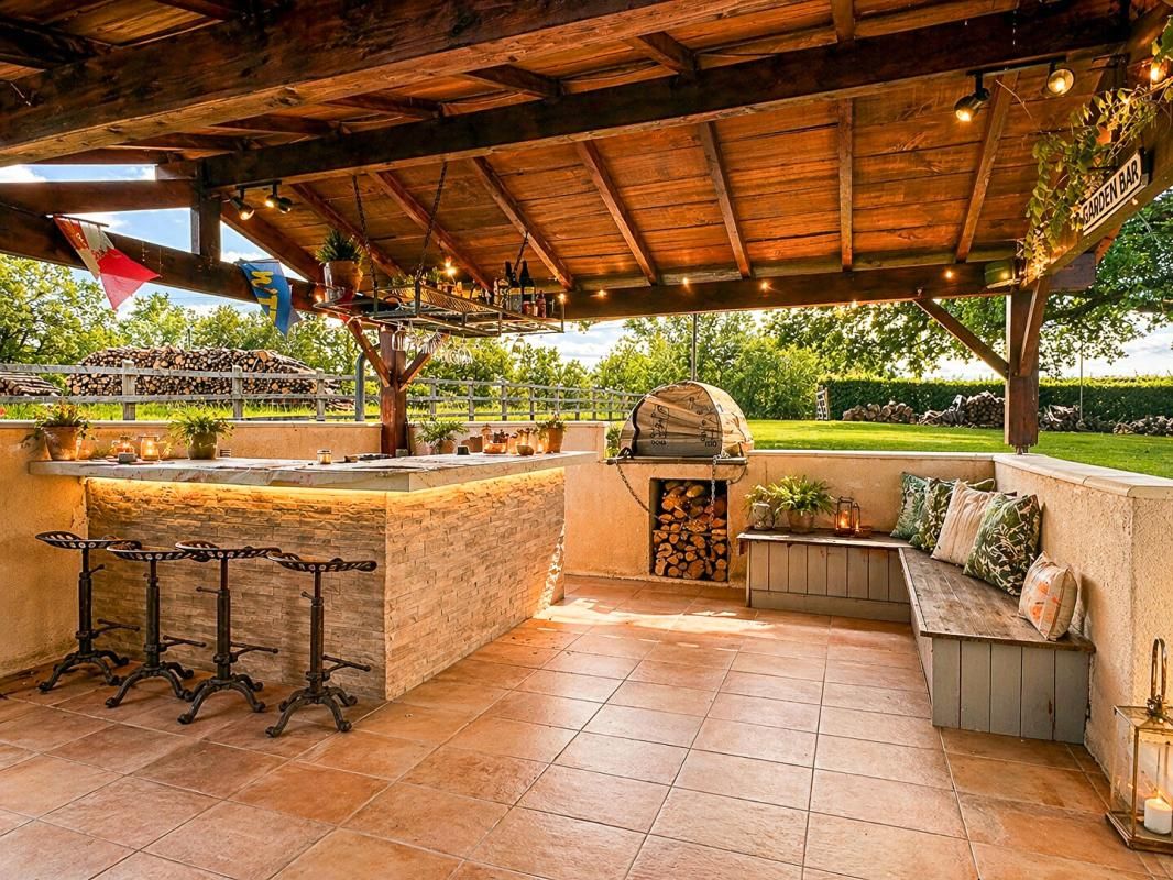 BUSSAC A vendre, superbe propriété en pierre de 245 m² habitable située à BUSSAC 24350 4