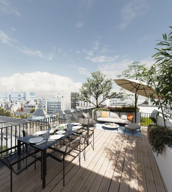 PARIS 18 MONTMARTRE - T3 avec terrasse Bien rare sur le secteur