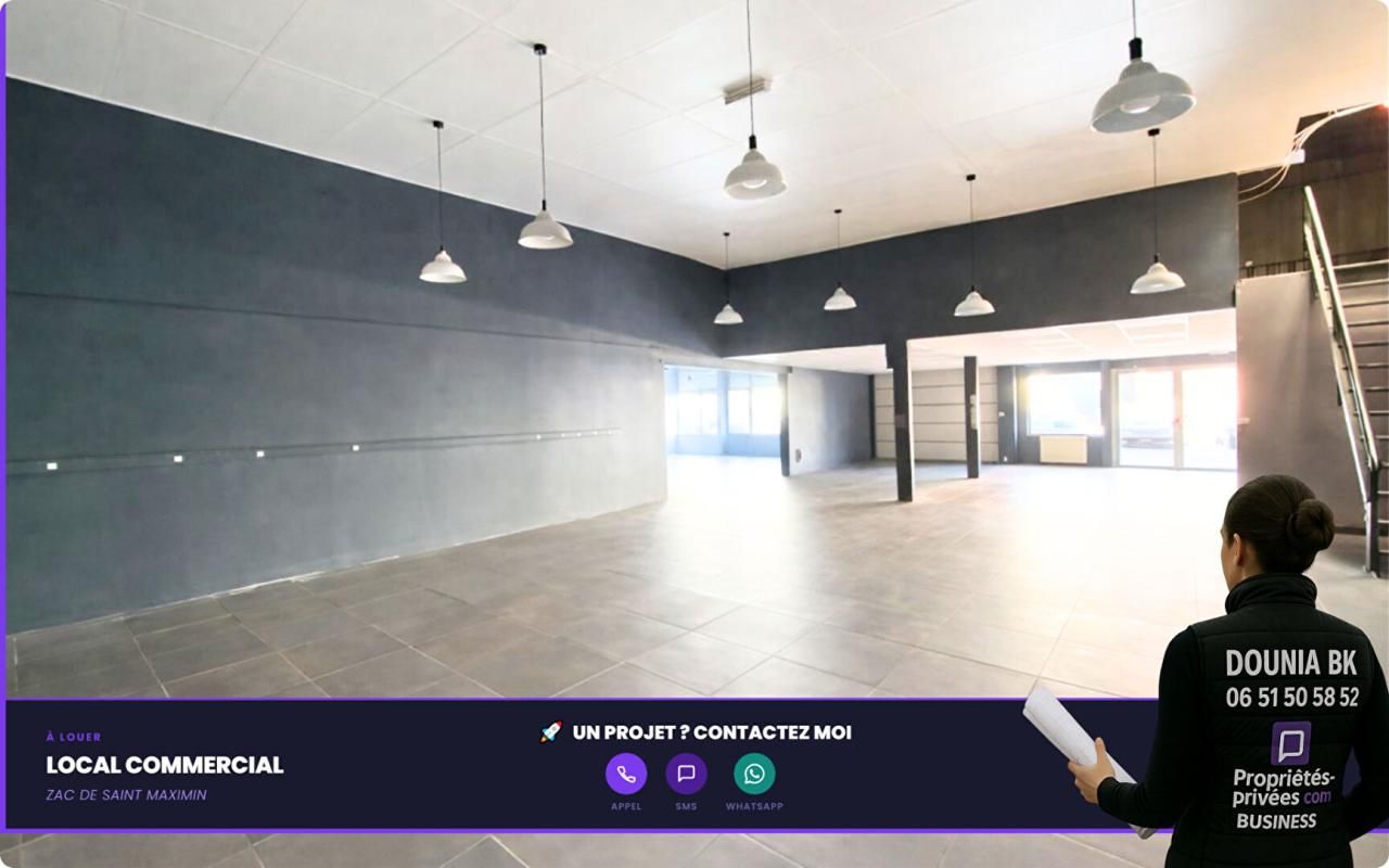 Local commercial Saint Maximin 280 m2