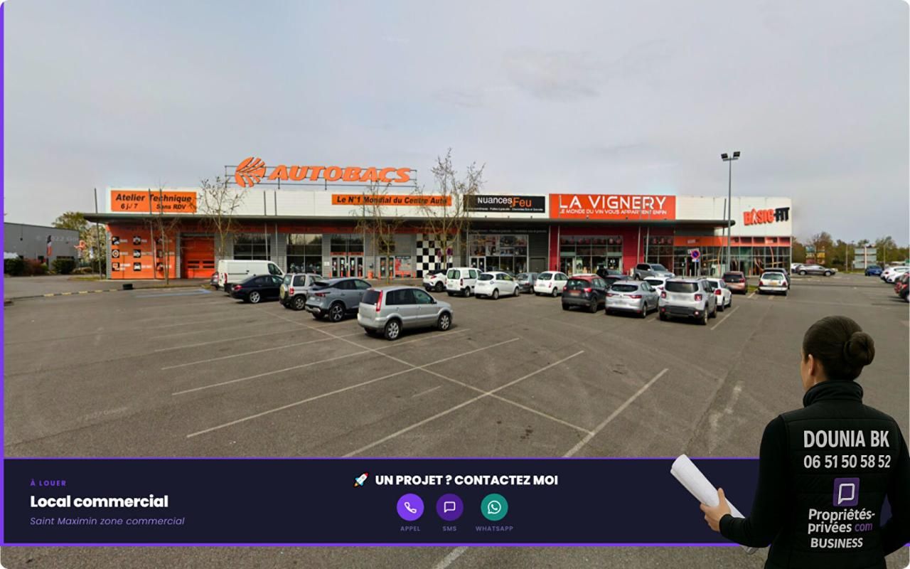 EMPLACEMENT PREMIUM  ZONE COMMERCIALE N°1 ST MAXIMIN / CREIL