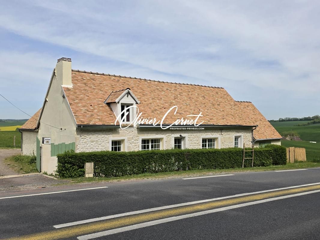 Longère rénovée 120 m² proche Nogent Le Rotrou