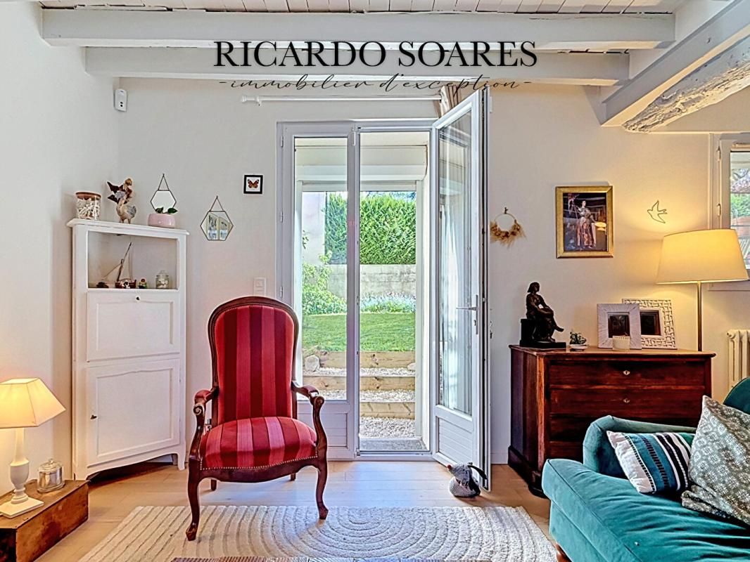 VEMARS VEMARS 95470 - MAISON DE CARACTÈRE 115m2 AU SOL / 3 CHAMBRES / GARAGE 50m2 / MAGNIFIQUE JARDIN / CAVE 3