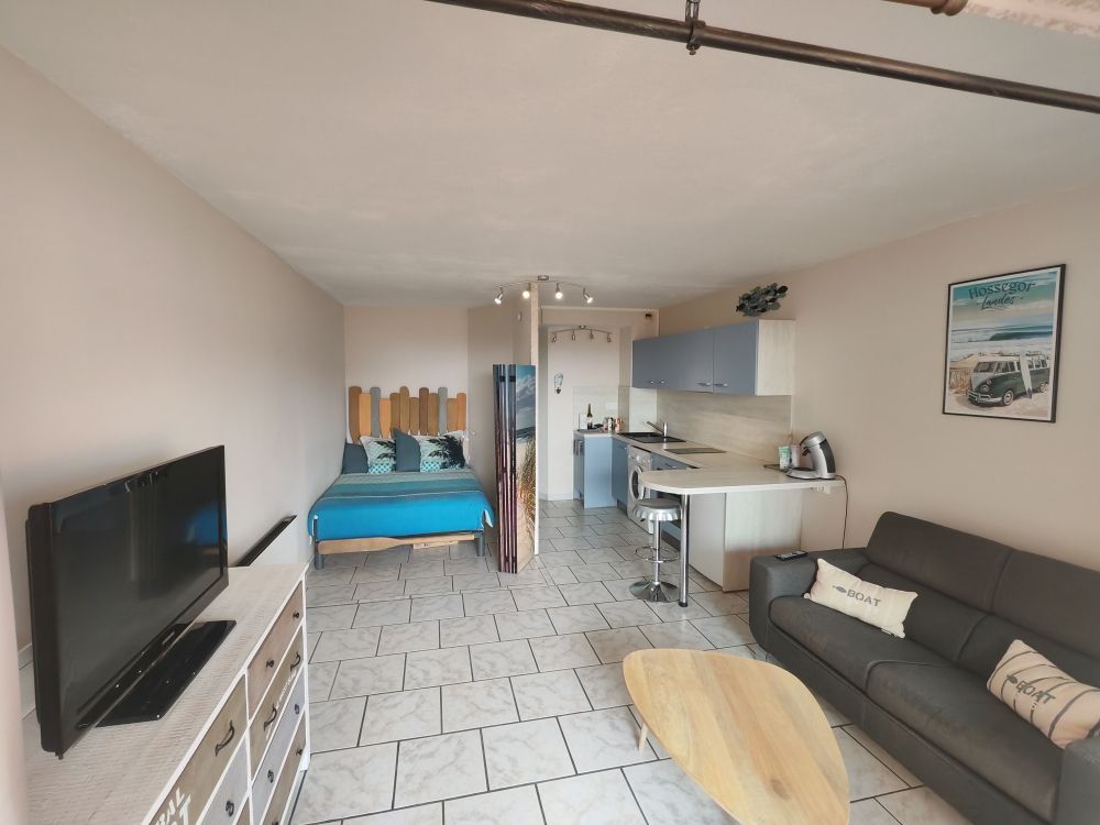 CAPBRETON Capbreton Quartier recherché Notre-Dame AU CALME T1 MEUBLE 4