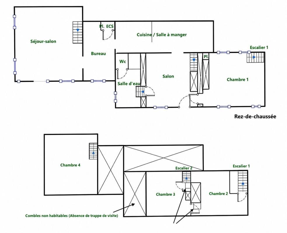 SAINT-MARTIN-DE-LA-LIEUE 14100  Maison Normande de 137 m²  , 4 chambres 230 000 Euros 3