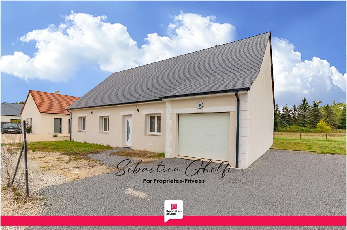GY-EN-SOLOGNE belle maison de plain pied avec 3 chambres cellier et garage 1