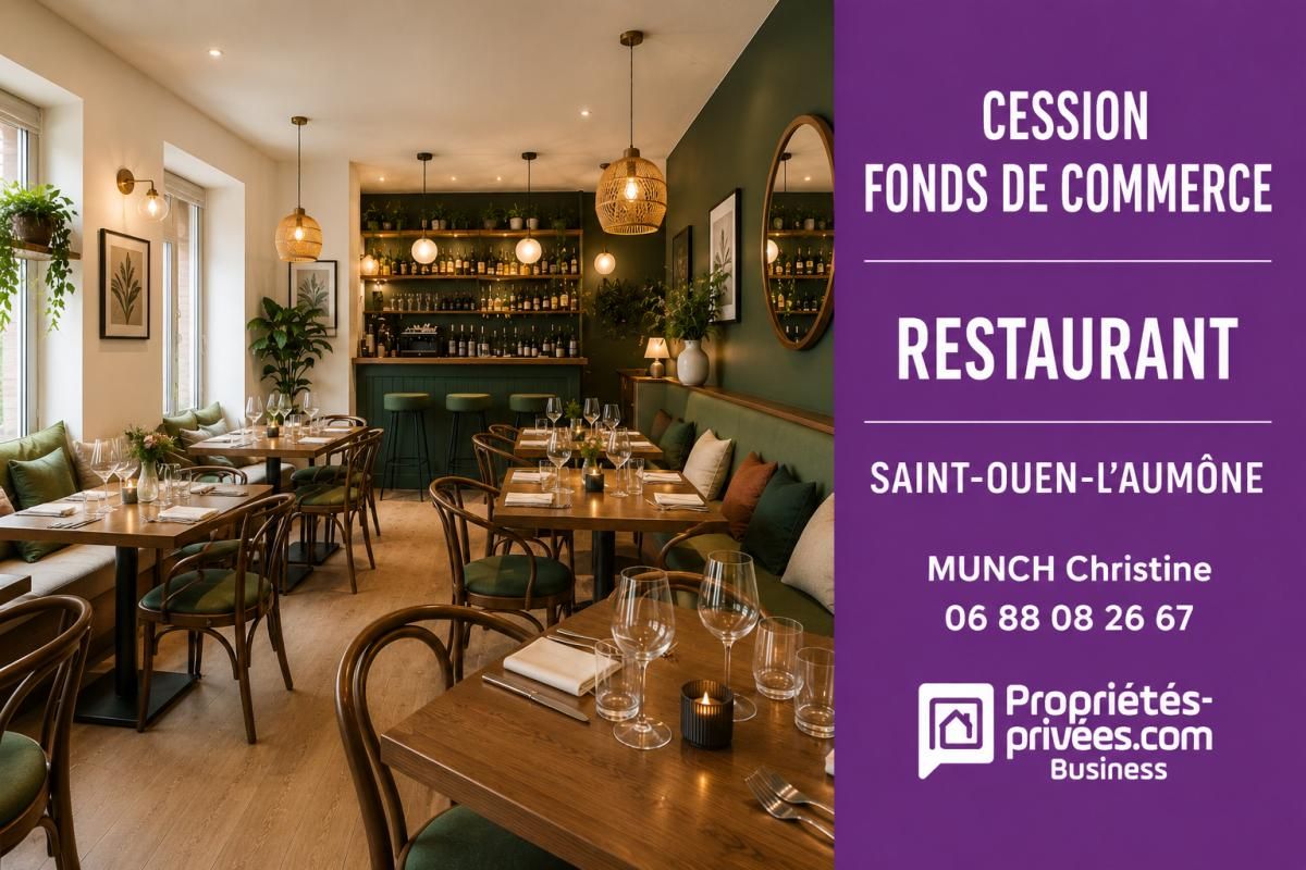 JOUY LE MOUTIER - RESTAURANT COEUR DE VILLE