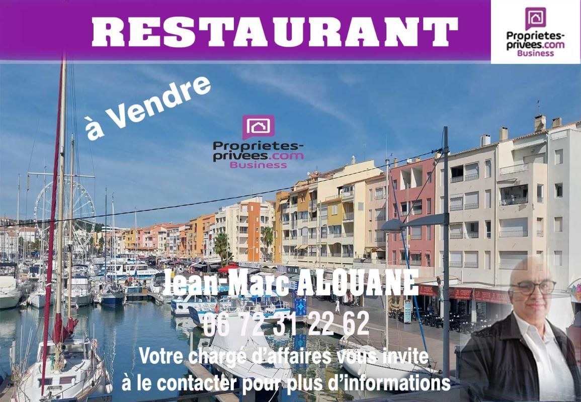 34300 AGDE - local AVEC TERRASSE, EMPLACEMENT N°1