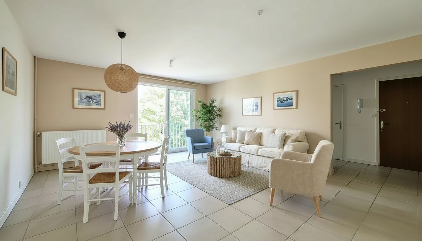 A VENDRE à La Rochelle centre Appartement 85 m²  avec balcon + Parking + Cave