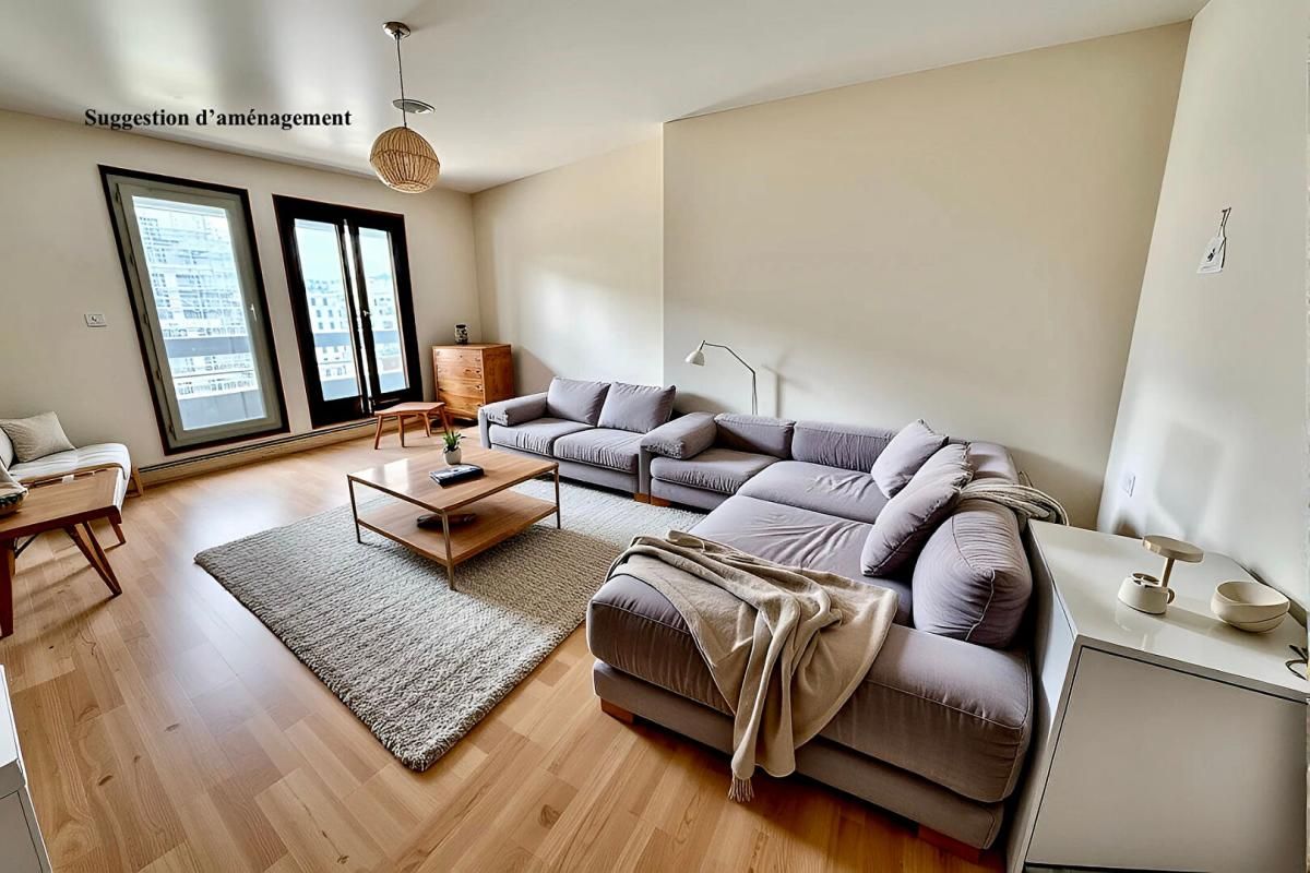 SURESNES SURESNES CENTRE-VILLE - Appartement 3 pièce(s) 74 m2 - ASCENSEUR - TERRASSE - PARKING - CAVE - BUS AU PIED DE L'APPARTEMENT 1