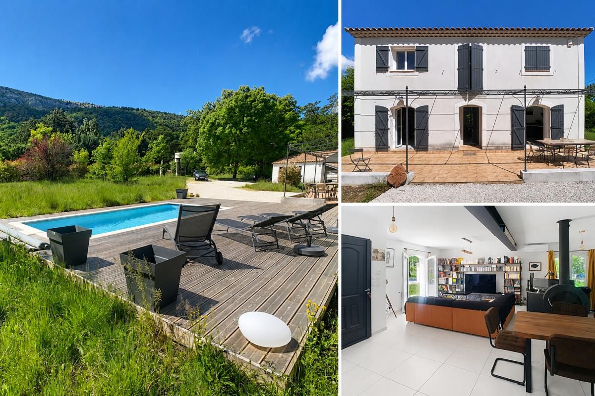 PLAN-D'AUPS-SAINTE-BAUME Maison familiale de charme  4 chambres  Piscine  Aucun travaux 1