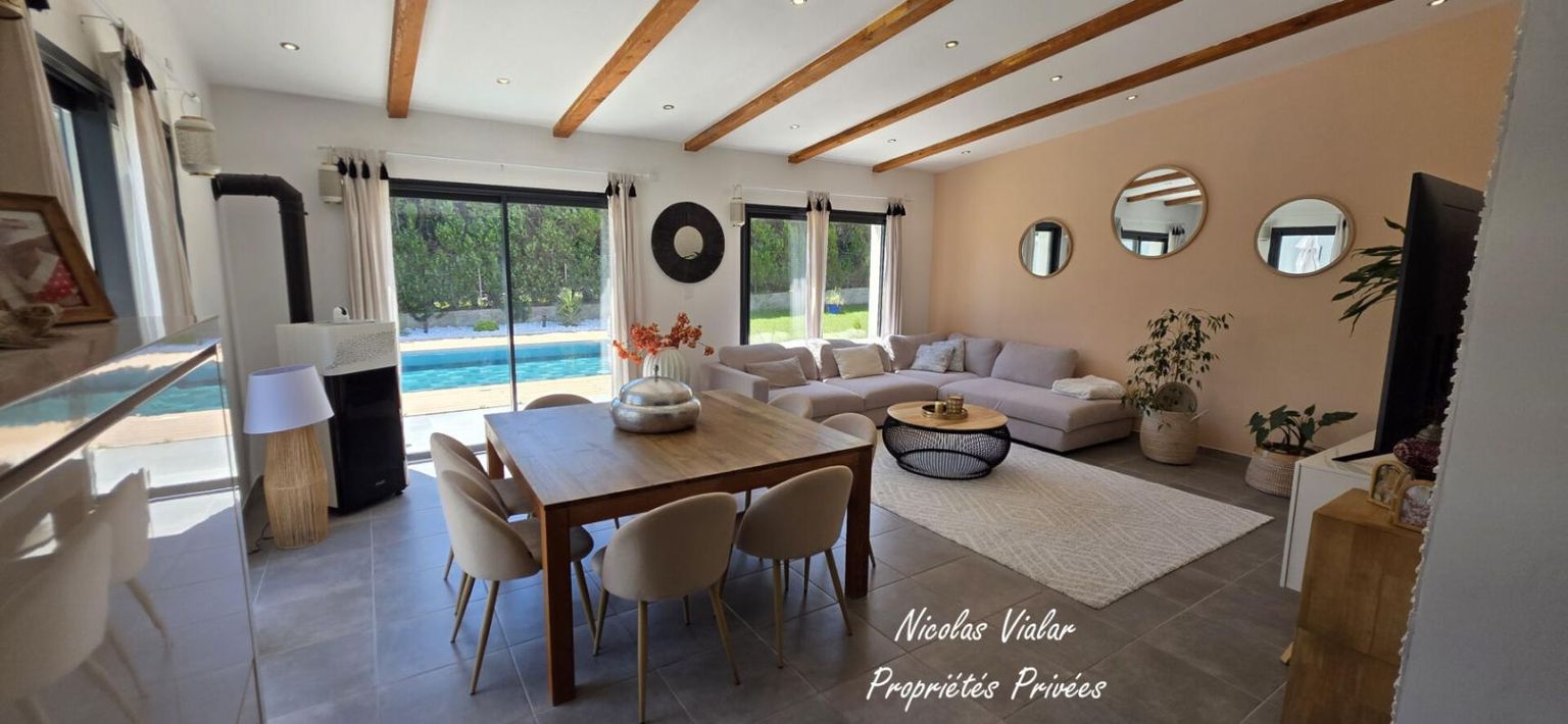ROCHEMAURE Maison de 138 m2 avec piscine 4