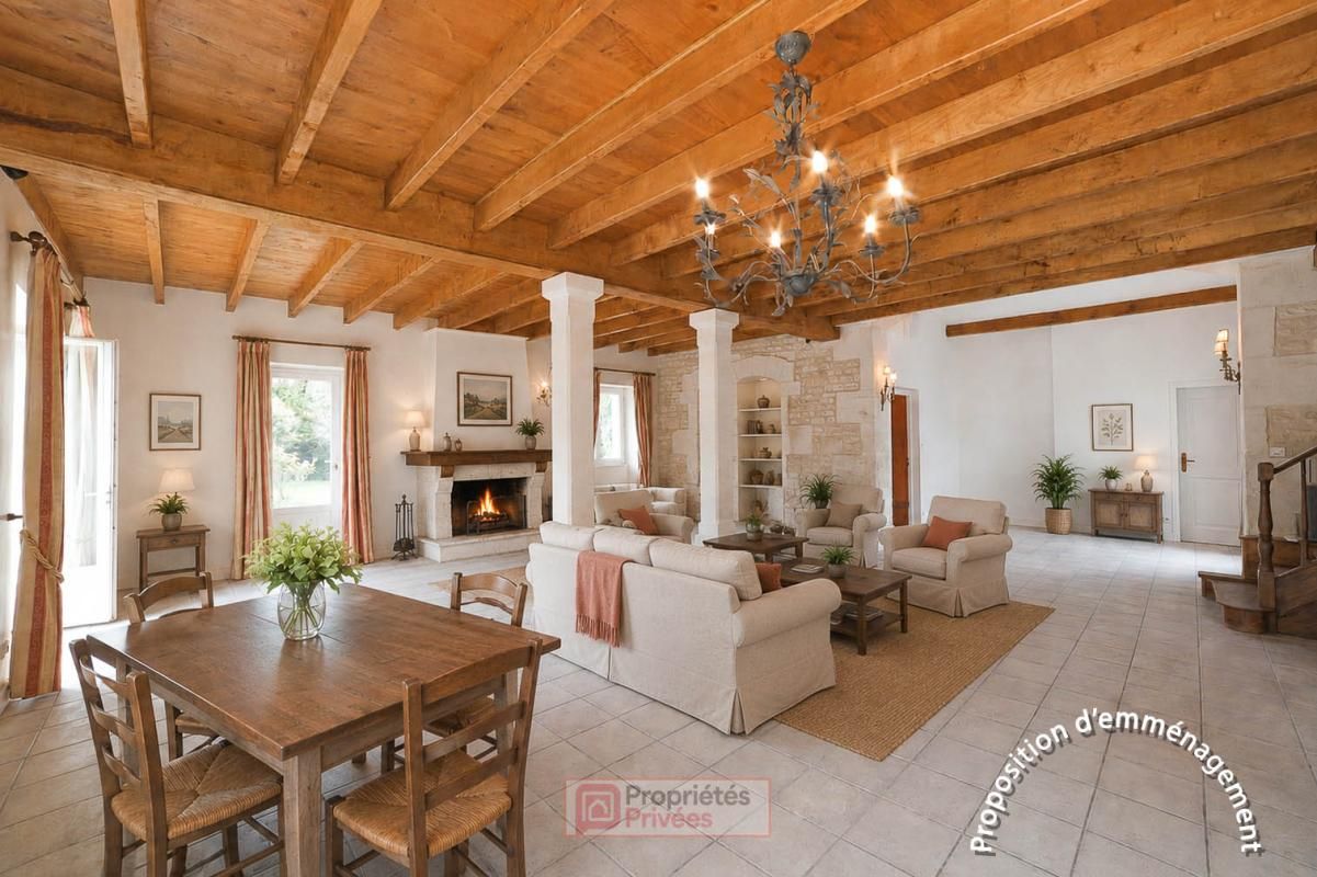HIERSAC Maison charentaise 180 m2 4