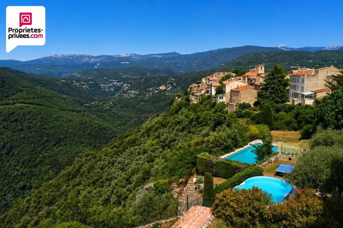 SAINT-CEZAIRE-SUR-SIAGNE DEMEURE UNIQUE DANS VILLAGE PROVENCAL AVEC VUE EXCEPTIONNELLE 3