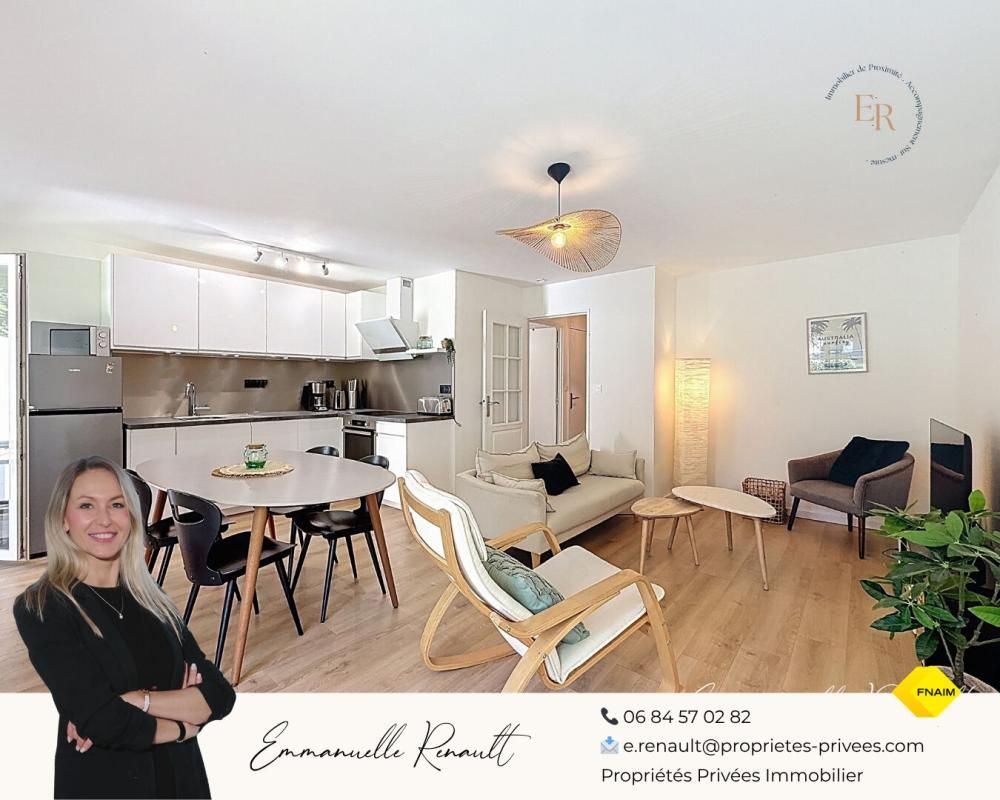 Appartement T3 de 61,70 m² avec jardin privatif, à proximité immédiate de l'étang de Tohannic · Vannes