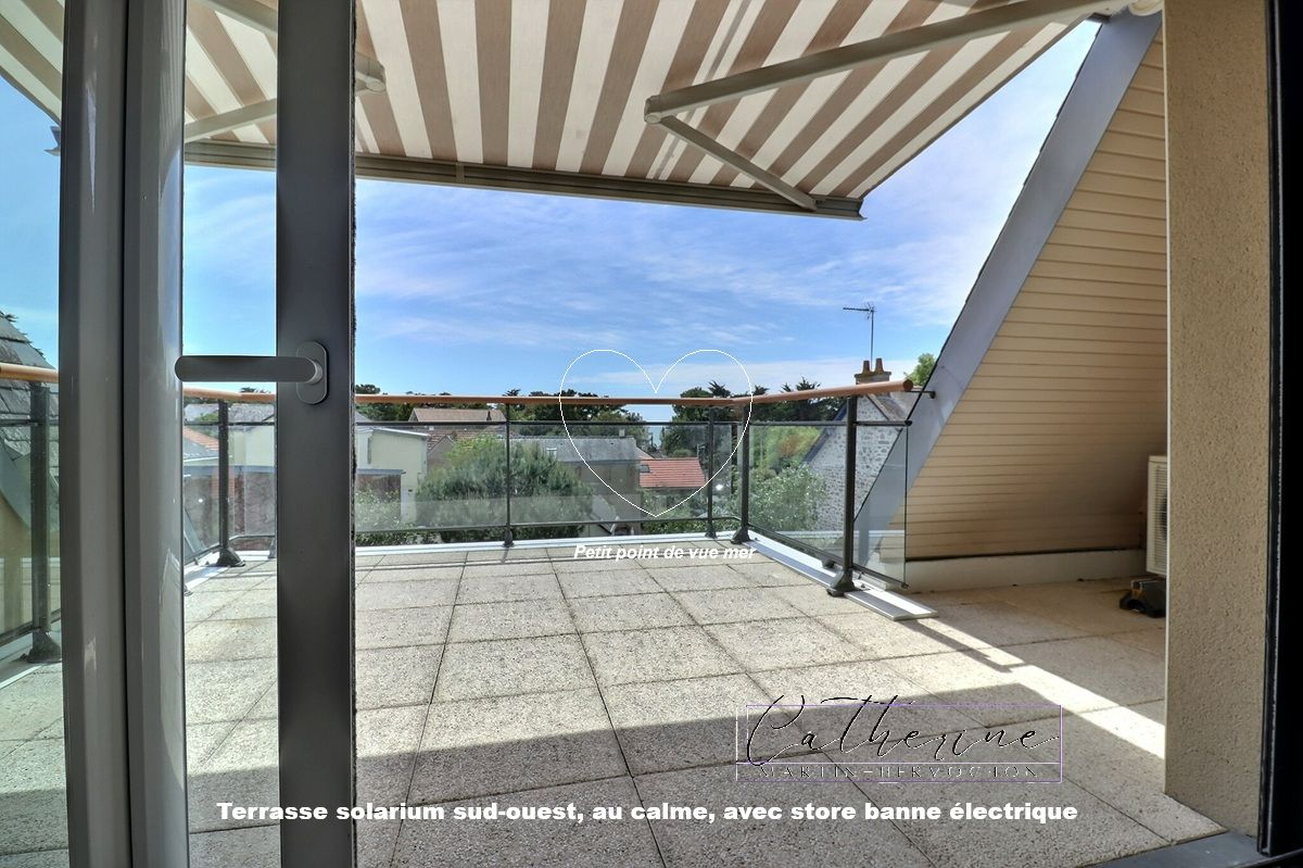 PORNICHET Appartement duplex de 109.1m2 hab / 138.85m² au sol - 3 chambres - 3 terrasses - Garage double 3