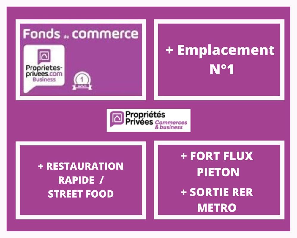 PARIS-17E-ARRONDISSEMENT 75017 PARIS -RESTAURATION RAPIDE 14m² , TERRASSE, Emplacement N°1 2
