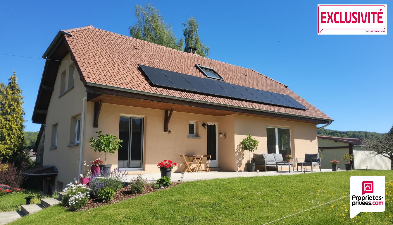 MONTECHEROUX Montécheroux  Maison de charme 6 pièces  3 Chambres SH 149.6 m²  Terrain 6740 m² 1