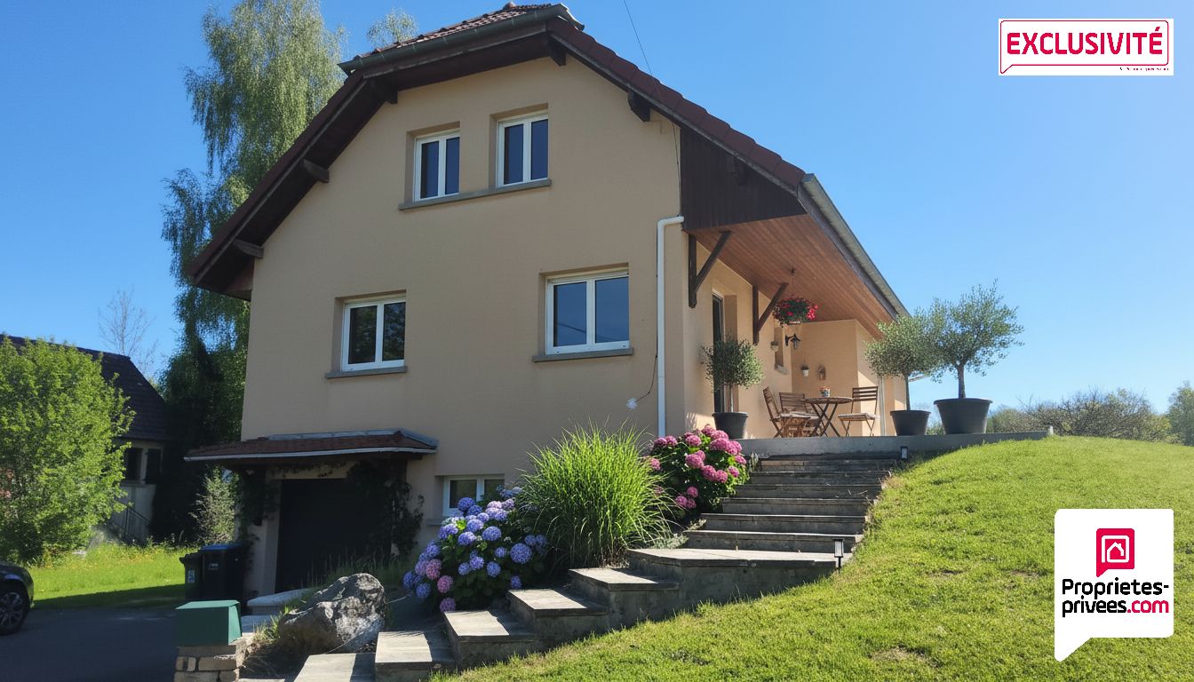 MONTECHEROUX Montécheroux  Maison de charme 6 pièces  3 Chambres SH 149.6 m²  Terrain 6740 m² 2