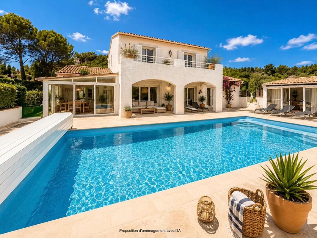 ORGON À vendre maison avec piscine sur les hauteurs d'Orgon 1