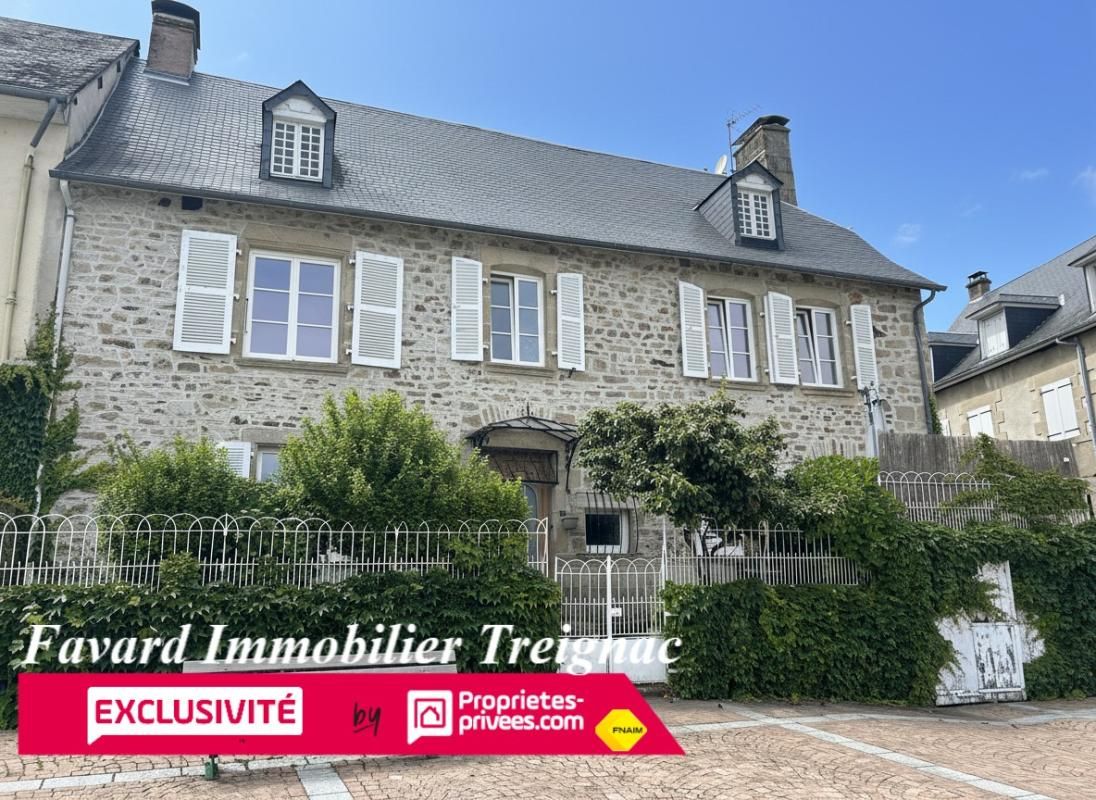 Maison de Maître  de 145 m²   119 800  HAI    Chamberet 19370