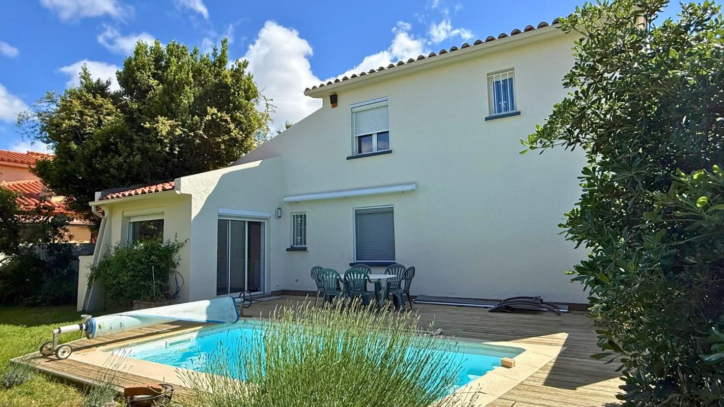 SALEILLES Superbe Villa 4 faces, 150 M² avec piscine et sans vis à vis 2