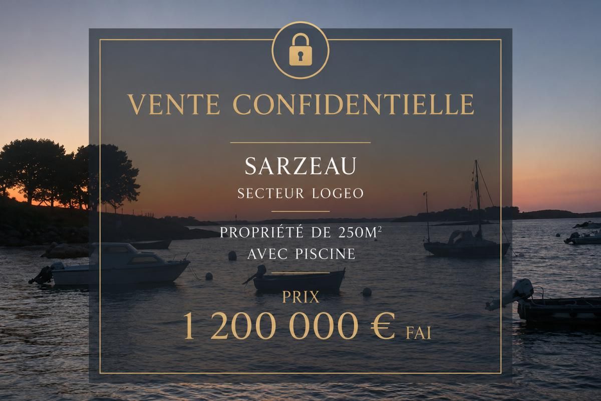 Propriété familiale Sarzeau Golfe 250 m2