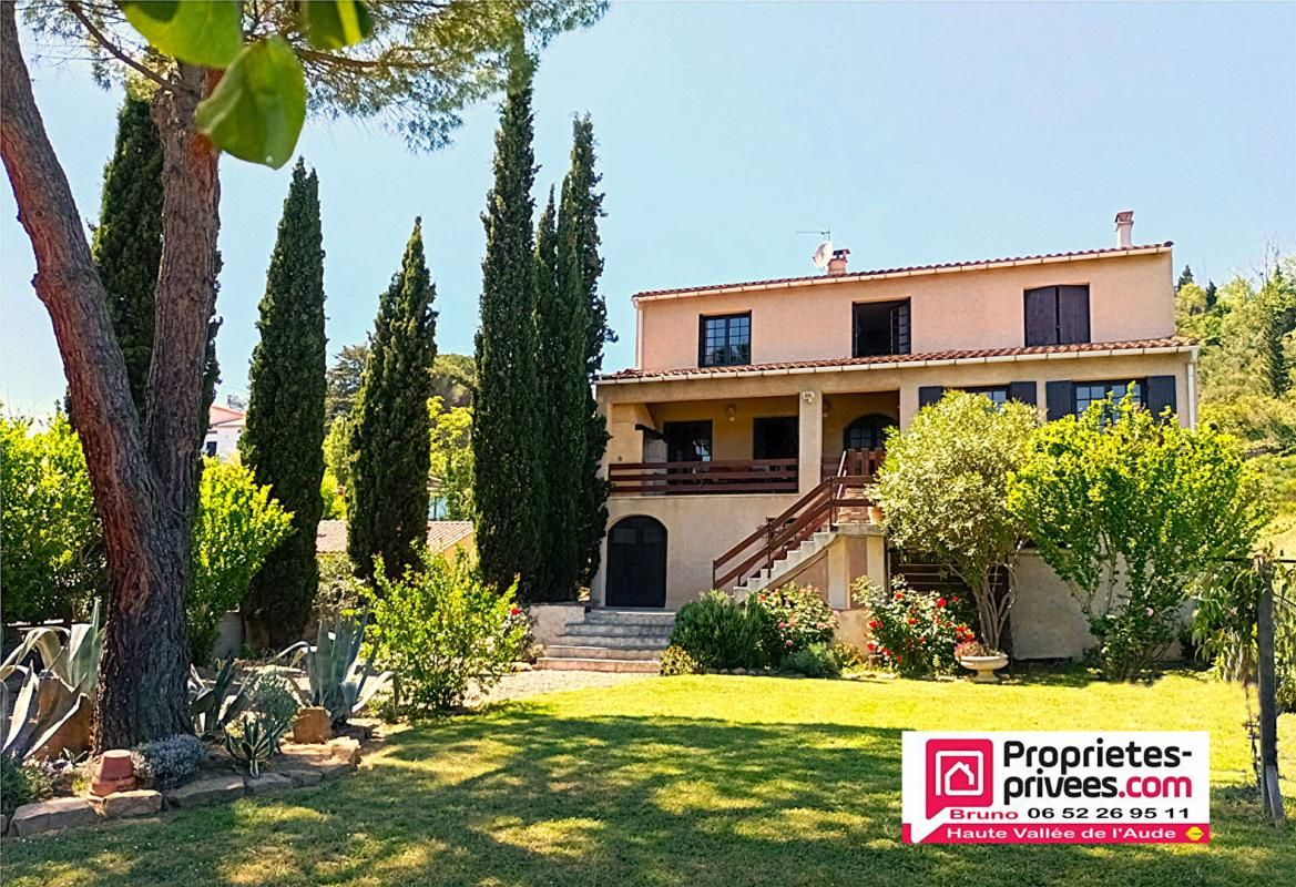 MONTAZELS Maison 7 pièces 215 M² avec Grand Garage 134m² près de Couiza 11190 2