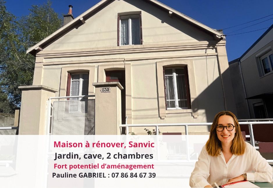 LE HAVRE Maison à rénover, Sanvic, 77 m2, 2 chambres, jardin 1